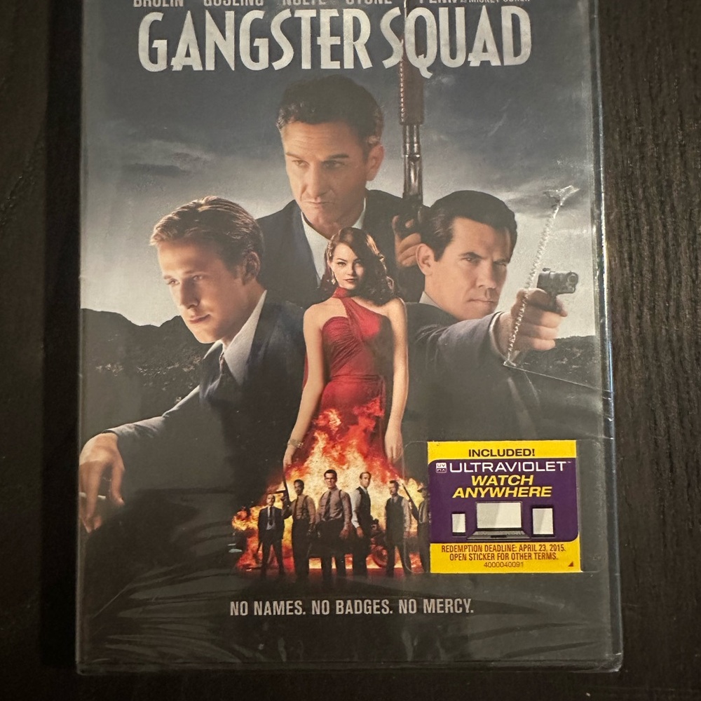 Gangster Squad DVD Brand New Movie